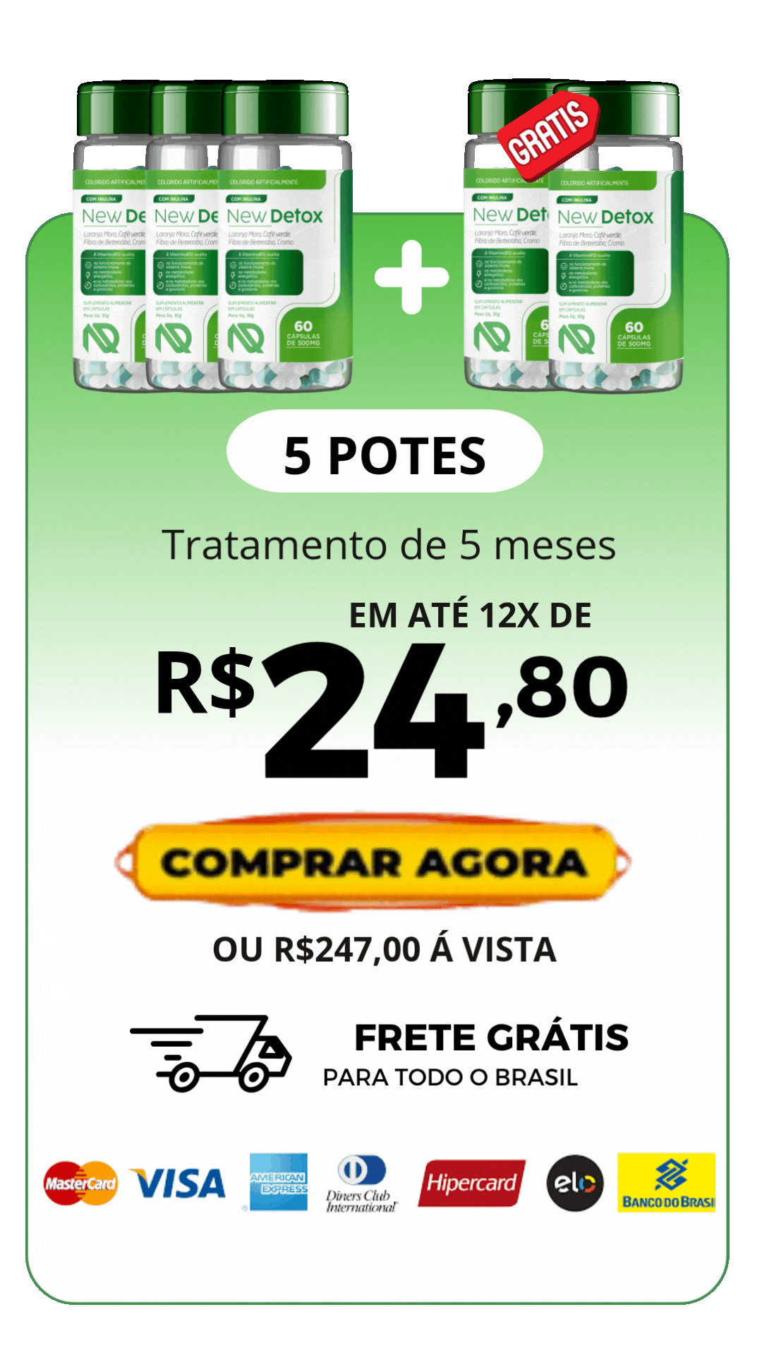 Oferta 5 potes